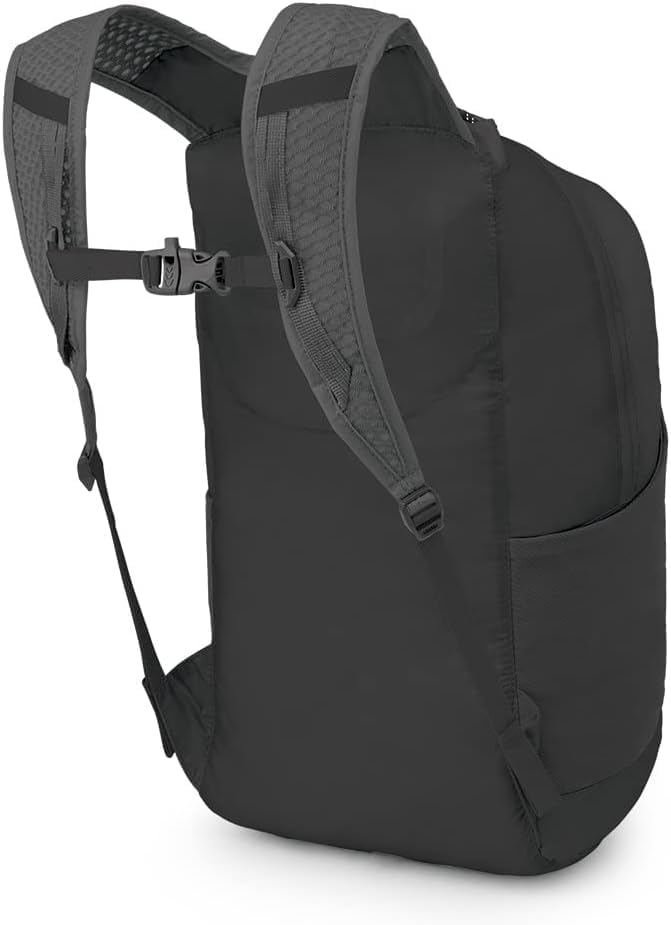 Osprey Ultralight Collapsible Stuff Pack, Black OS | travel organizer, packing cube, toiletry bag, carry on accessory, Black color, OS size - Image 5