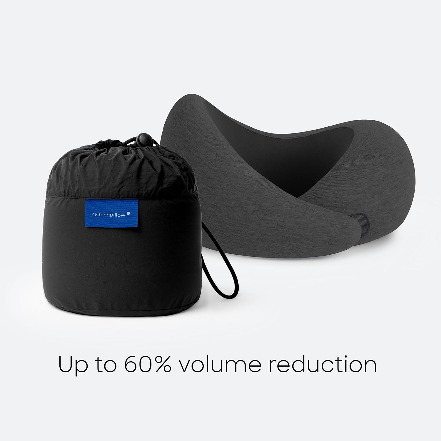 Ostrichpillow GO Travel Pillow, 360° Memory Foam Support, Soft & Washable - Image 7